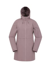 Mountain Warehouse Light Brown Womens Hilltop II Waterproof Jacket - Image 1 of 5