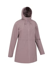 Mountain Warehouse Light Brown Womens Hilltop II Waterproof Jacket - Image 3 of 5