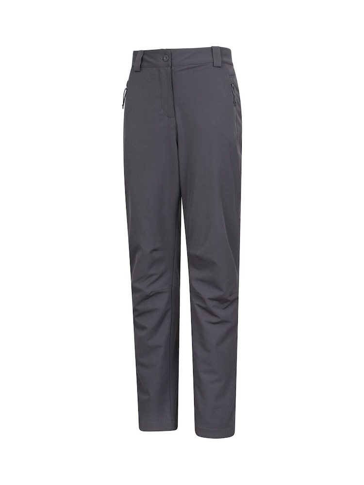 Mountain Warehouse Grey Arctic II Womens Thermal Fleece Lined Short Trousers - Image 4 of 7