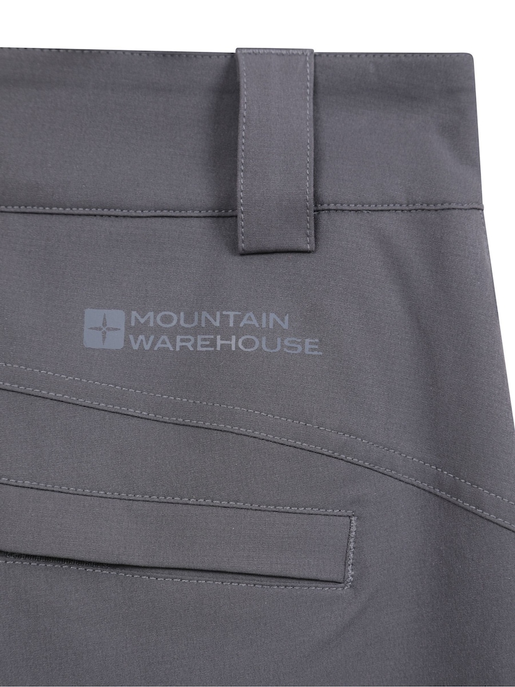 Mountain Warehouse Grey Arctic II Womens Thermal Fleece Lined Short Trousers - Image 5 of 7