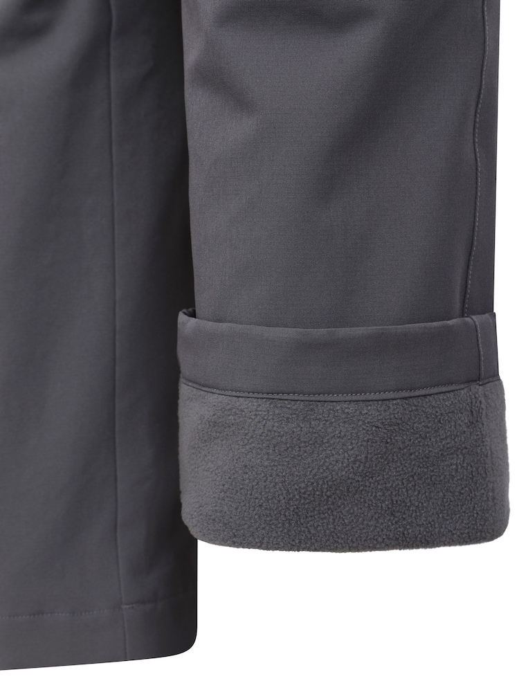 Mountain Warehouse Grey Arctic II Womens Thermal Fleece Lined Short Trousers - Image 6 of 7
