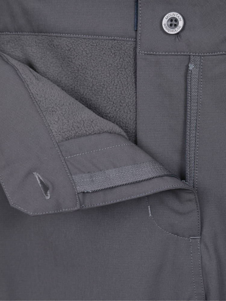Mountain Warehouse Grey Arctic II Womens Thermal Fleece Lined Short Trousers - Image 7 of 7