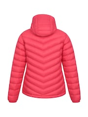 Mountain Warehouse Dark Pink Seasons Womens Water Resistant Padded Jacket - Image 2 of 5