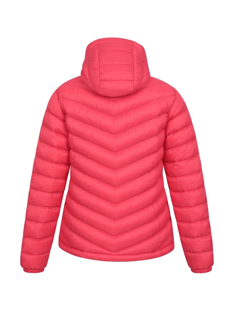 Mountain Warehouse Dark Pink Seasons Womens Water Resistant Padded Jacket - Image 2 of 5