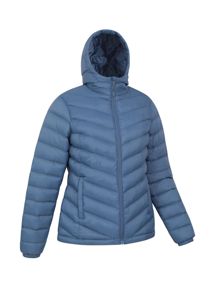 Mountain Warehouse Dark Blue Seasons Womens Water-Resistant Padded Jacket - Image 2 of 5