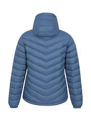 Mountain Warehouse Dark Blue Seasons Womens Water-Resistant Padded Jacket - Image 3 of 5