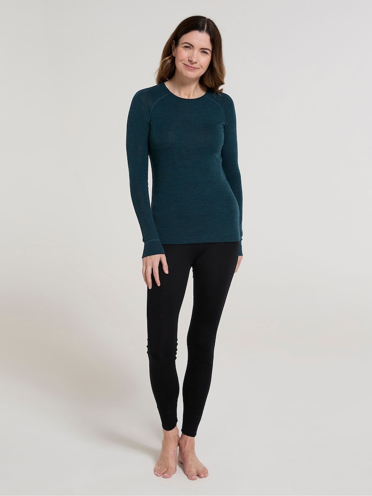 Mountain Warehouse Light Blue Womens Merino II Thermal Top - Image 2 of 7