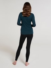 Mountain Warehouse Light Blue Womens Merino II Thermal Top - Image 3 of 7