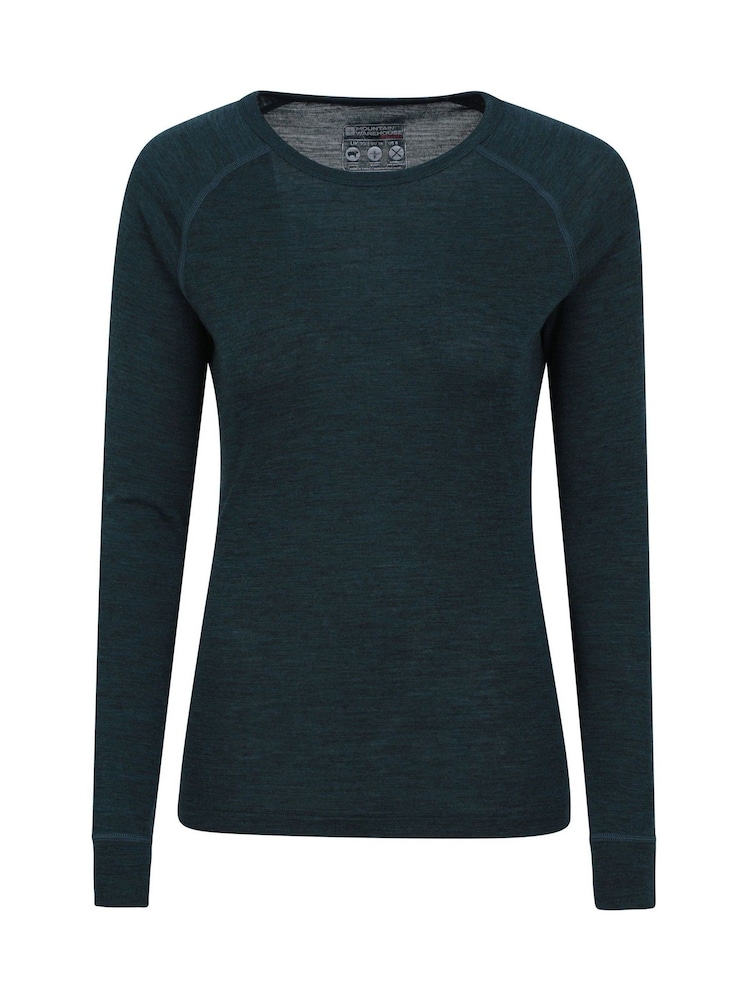 Mountain Warehouse Light Blue Womens Merino II Thermal Top - Image 5 of 7