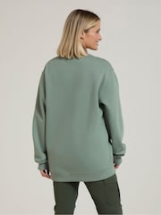Mountain Warehouse Green Circle Mountain Graphic Sweatshirt - Image 3 of 4