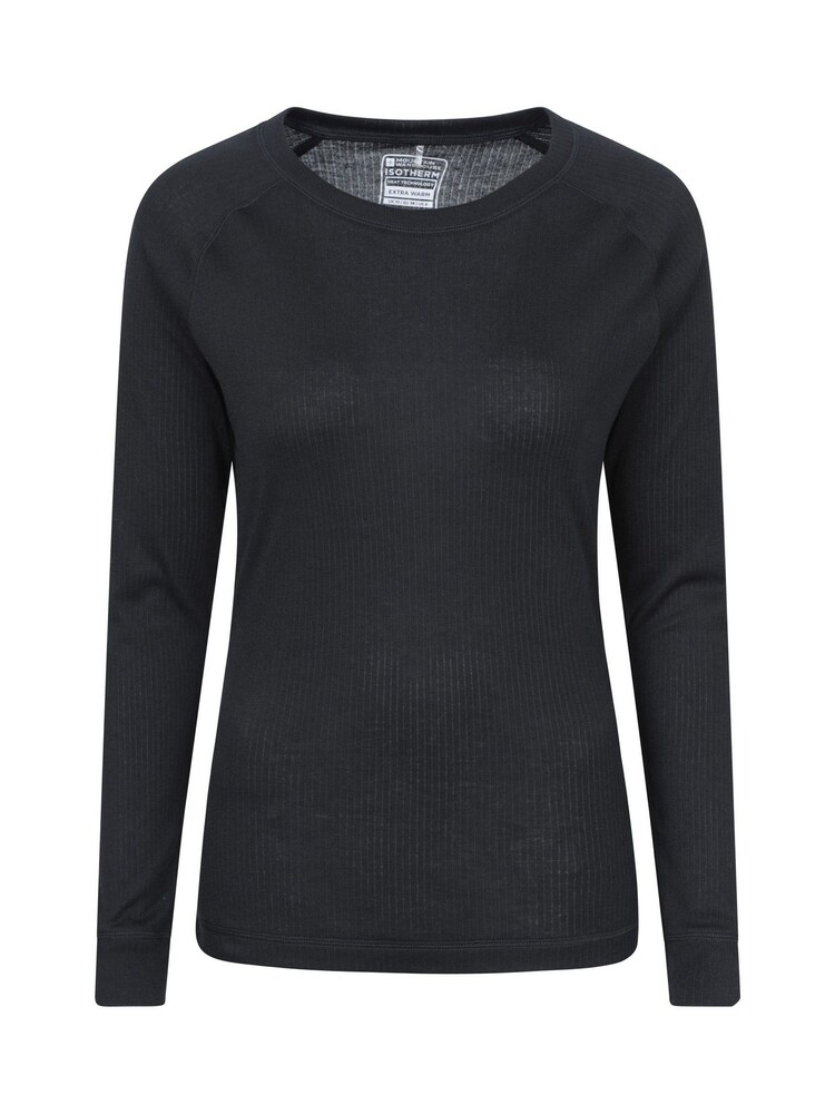 Mountain Warehouse Black Talus Womens Round Neck Thermal Top - Image 1 of 5