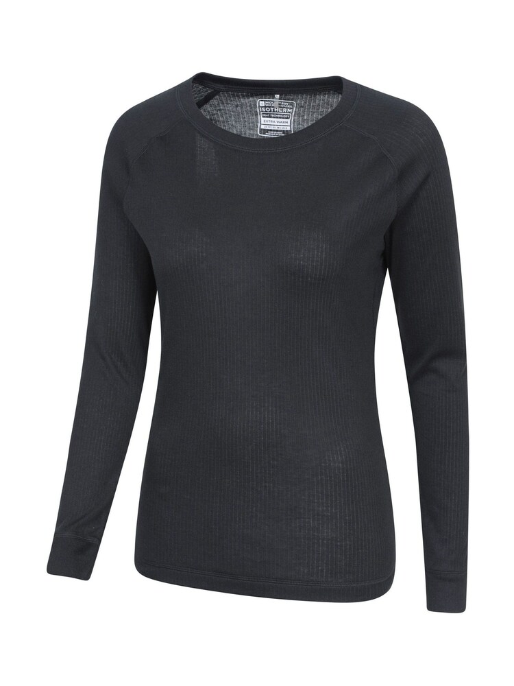 Mountain Warehouse Black Talus Womens Round Neck Thermal Top - Image 4 of 5