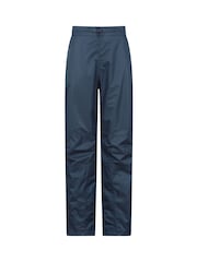 Blue - Mountain Warehouse Spray Womens Waterproof Trousers - Image 1 of 7