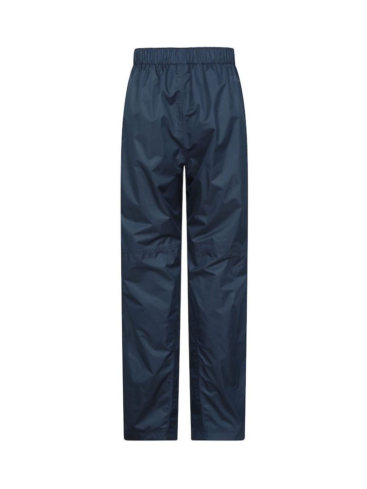 Blue - Mountain Warehouse Spray Womens Waterproof Trousers - Image 2 of 7
