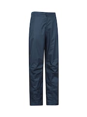Blue - Mountain Warehouse Spray Womens Waterproof Trousers - Image 3 of 7