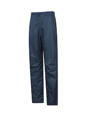 Blue - Mountain Warehouse Spray Womens Waterproof Trousers - Image 4 of 7