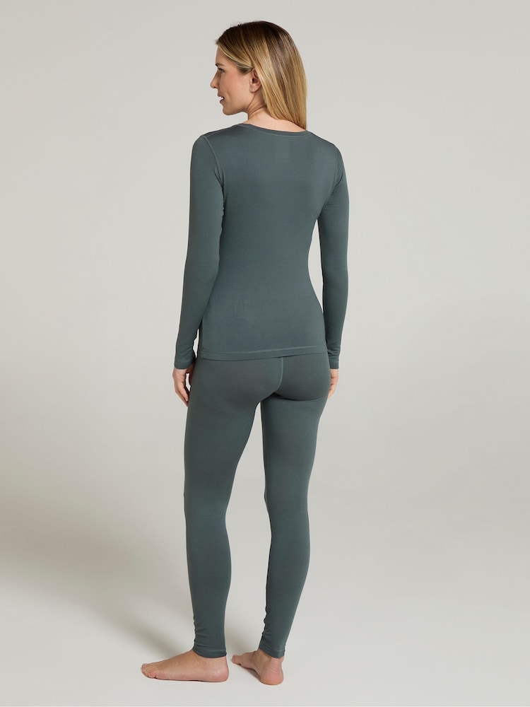 Mountain Warehouse Green Womens Keep The Heat Thermal Top - Image 3 of 4