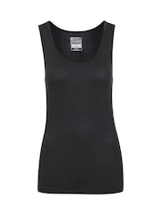 Mountain Warehouse Black Keep The Heat Womens IsoTherm Thermal Vest Top - Image 1 of 4