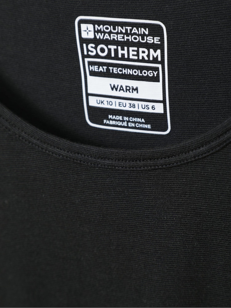 Mountain Warehouse Black Keep The Heat Womens IsoTherm Thermal Vest Top - Image 4 of 4