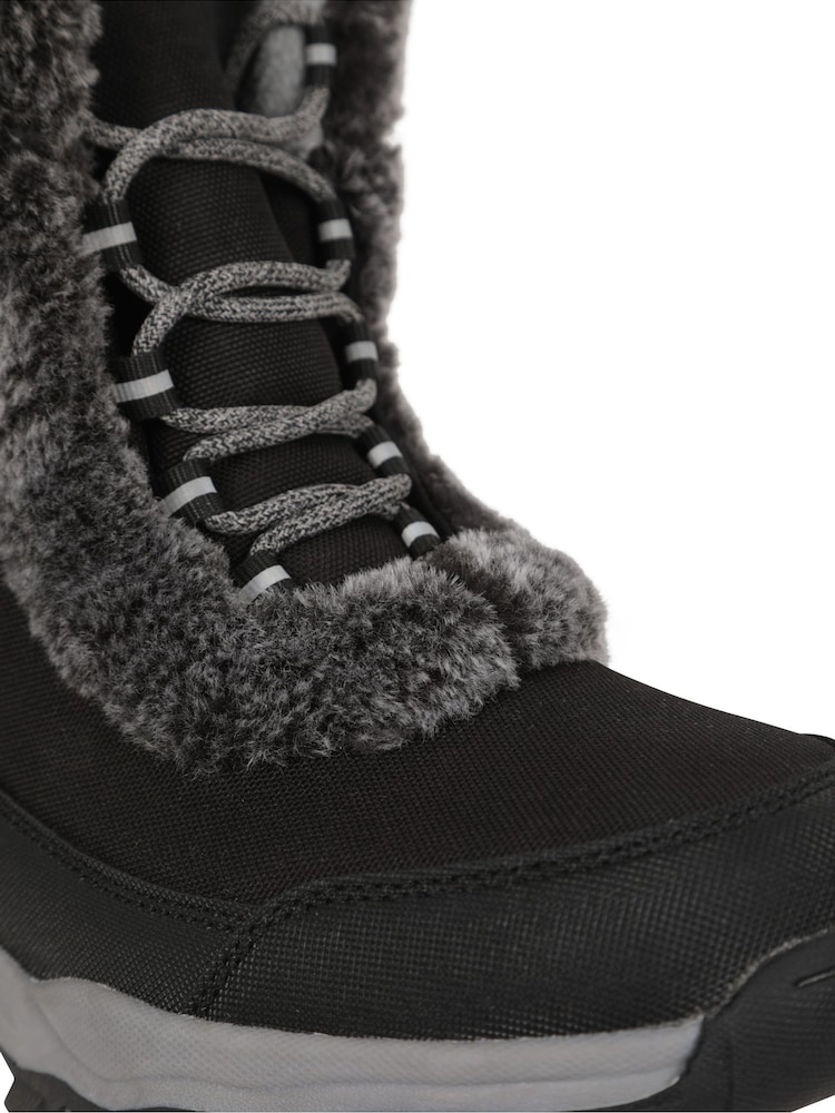 Černý - Mountain Warehouse Ohio Short Womens Thermal Snow Zimní boty - Image 6 of 8