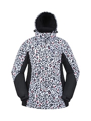 Chaqueta de esquí para nieve con forro polar y estampado para mujer Dawn II de Mountain Warehouse - Imagen 1 de 6