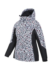 Chaqueta de esquí para nieve con forro polar y estampado para mujer Dawn II de Mountain Warehouse - Imagen 4 de 6