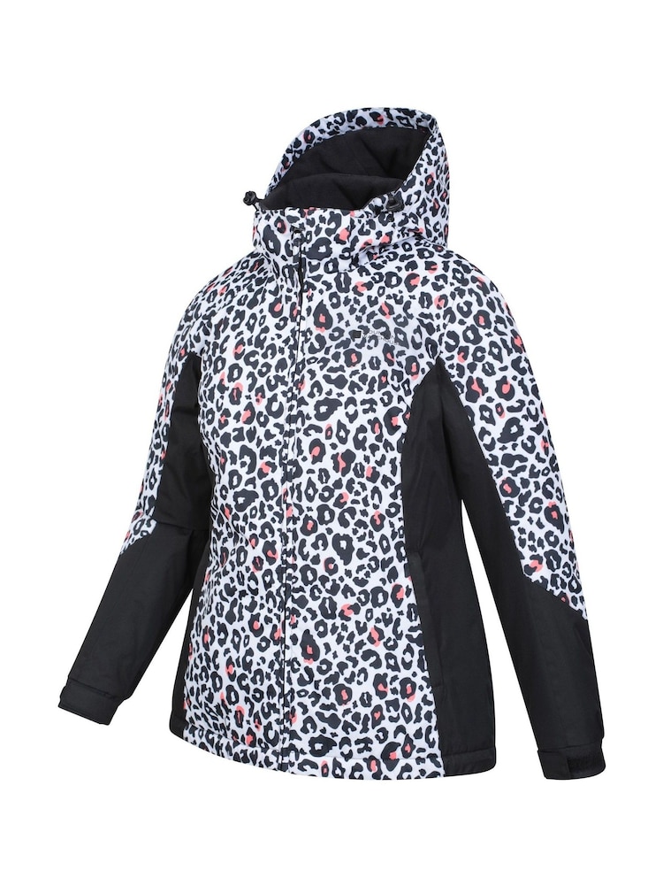 Mountain Warehouse Dawn II Womens Printed Fleece Lined Snow Ski Jacket - Image 4 of 6