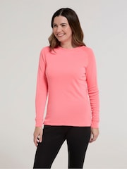 Mountain Warehouse Pink Talus Womens Round Neck Thermal Top - Image 2 of 4
