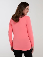 Mountain Warehouse Pink Talus Womens Round Neck Thermal Top - Image 3 of 4