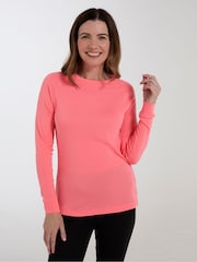 Mountain Warehouse Pink Talus Womens Round Neck Thermal Top - Image 4 of 4