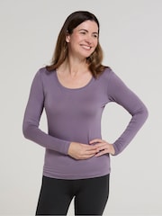 Mountain Warehouse Purple Womens Keep The Heat Thermal Top - Image 2 of 9