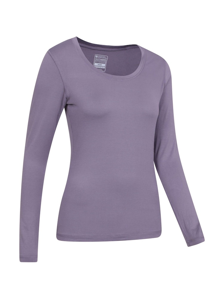 Mountain Warehouse Purple Womens Keep The Heat Thermal Top - Image 6 of 9