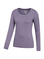 Mountain Warehouse Purple Womens Keep The Heat Thermal Top - Image 8 of 9
