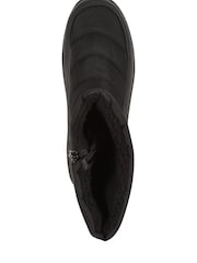Mountain Warehouse Black Womens Icey II Fleece Lined Short Snow Boots - Image 5 of 6