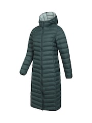Зеленый - Длинная дутая куртка Mountain Warehouse Florence - Изображение 4 из 5