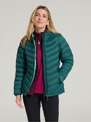 Mountain Warehouse Green Seasons Womens Water-Resistant Padded Jacket - Image 4 of 9