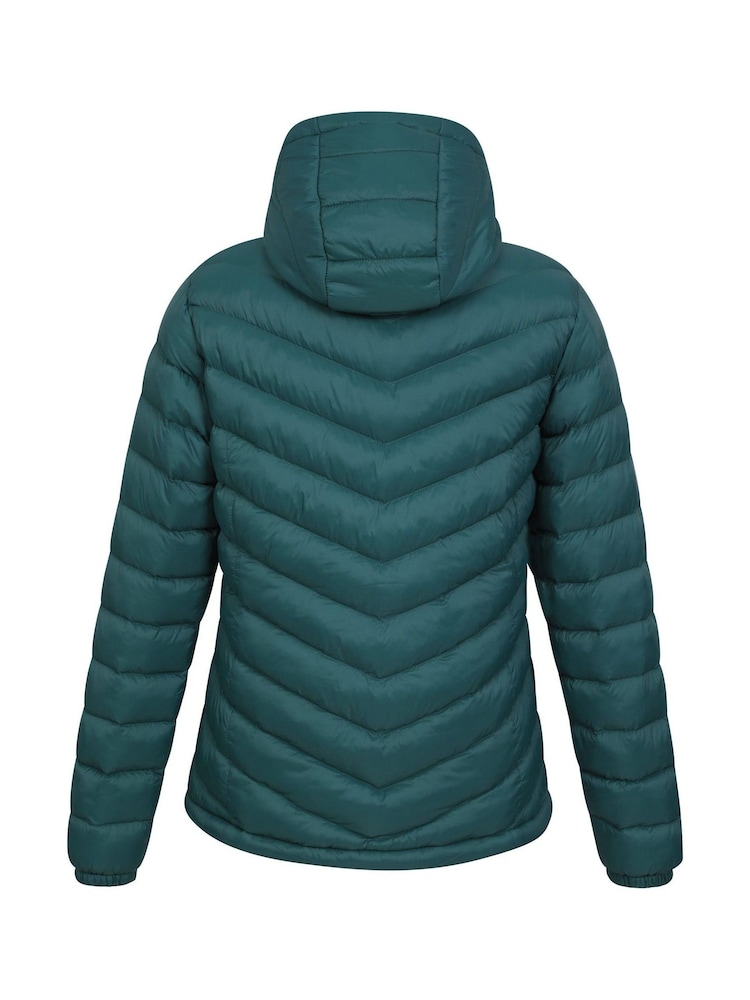 Vert - Veste matelassée Mountain Warehouse Seasons femme imperméable - Image 7 of 9