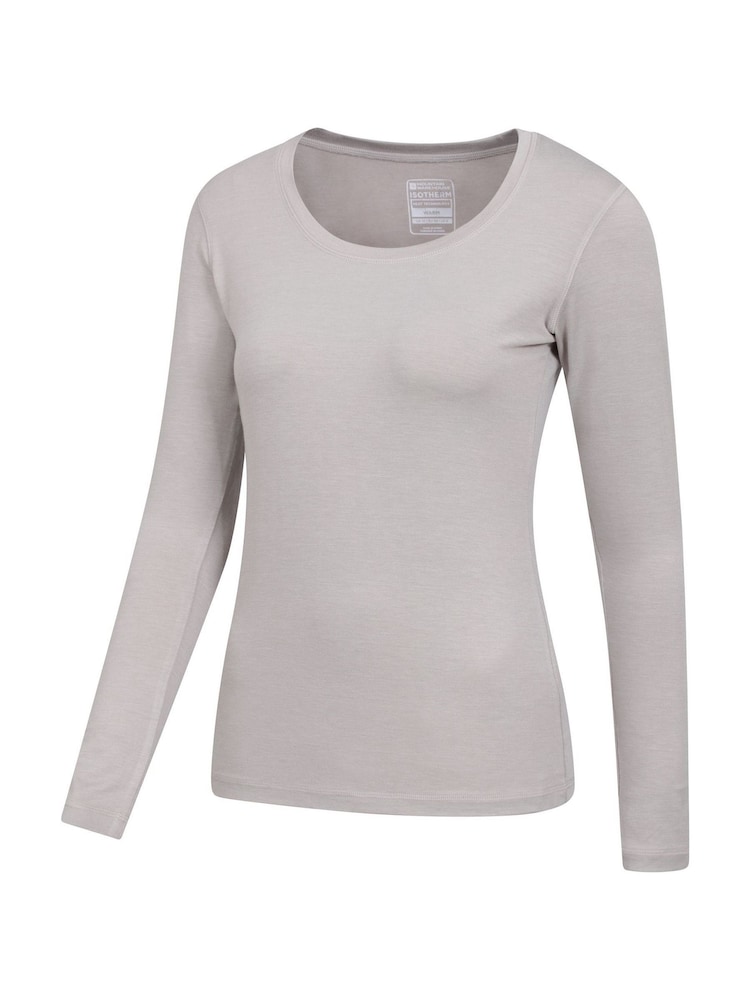 Mountain Warehouse Cream Womens Keep The Heat Thermal Top - Image 4 of 5