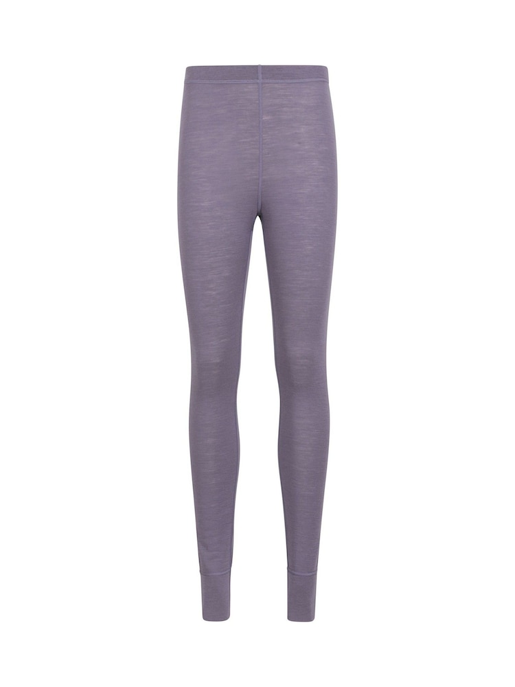 Mountain Warehouse Purple Merino II Womens Thermal Trousers - Image 5 of 9
