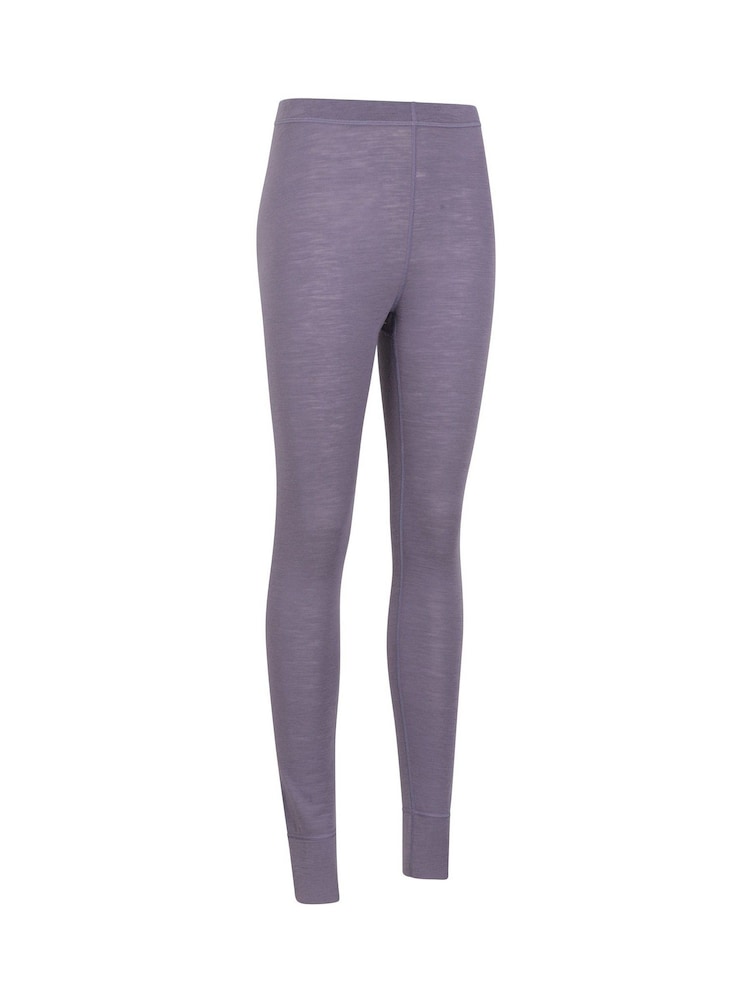 Mountain Warehouse Purple Merino II Womens Thermal Trousers - Image 6 of 9