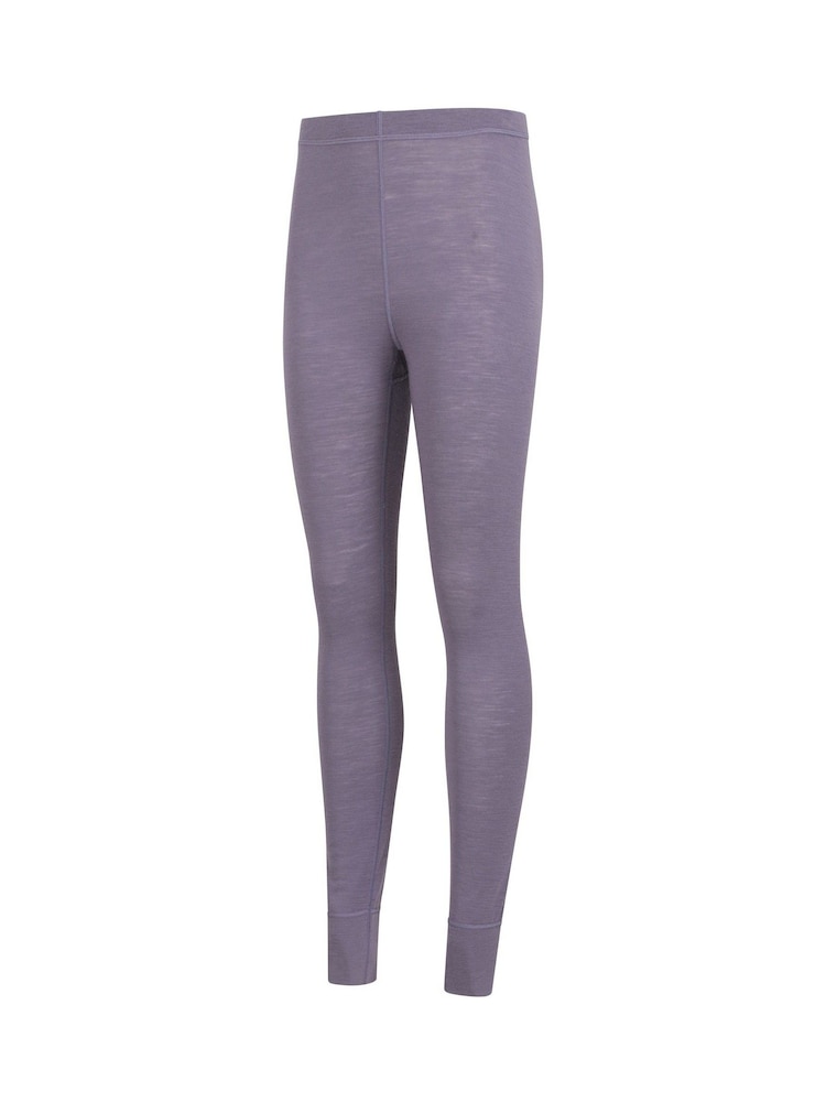 Mountain Warehouse Purple Merino II Womens Thermal Trousers - Image 7 of 9