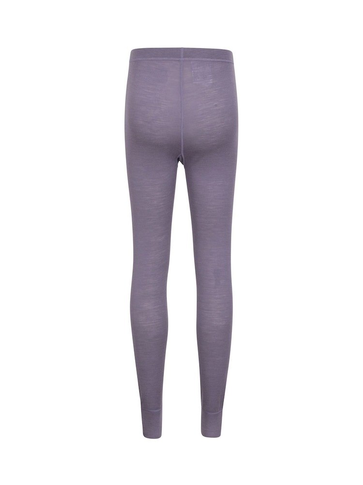 Mountain Warehouse Purple Merino II Womens Thermal Trousers - Image 8 of 9