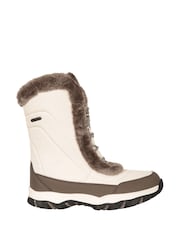 Mountain Warehouse Natural Womens Exodus Water Resistant Snow Softshell Boots - Image 1 of 6