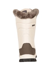 Mountain Warehouse Natural Womens Exodus Water Resistant Snow Softshell Boots - Image 4 of 6