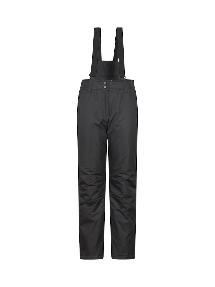 Mountain Warehouse Black Womens Moon Slim Leg Ski Trousers - Image 1 of 6