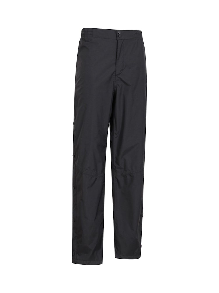 Mountain Warehouse Black Womens Regular Length Extreme Downpour Overtrousers - Image 2 of 8