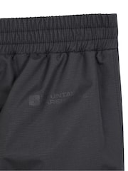 Mountain Warehouse Black Womens Regular Length Extreme Downpour Overtrousers - Image 8 of 8