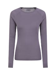 Mountain Warehouse Purple Womens Merino II Thermal Top - Image 5 of 9