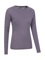 Mountain Warehouse Purple Womens Merino II Thermal Top - Image 6 of 9