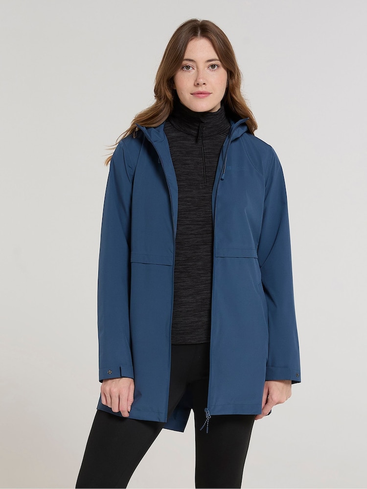 Mountain Warehouse Damen Hilltop II Wasserdichte Jacke - Bild 2 von 4 Mountain Warehouse Damen Hilltop II Wasserdichte Jacke - Bild 2 von 4